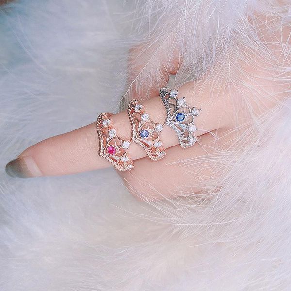princess crown style rings women hollow out rose & white gold color fashion jewelry gift for girls1, Golden;silver
princess crown style rings women hollow out rose & white gold color fashion jewelry gift for girls1, Golden;silver