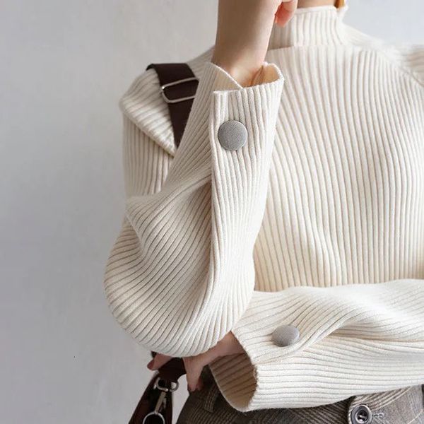 winter female 2021 new turtleneck retro mesh warm woman thicken loose jomper sweater jtk1, Black;brown
winter female 2021 new turtleneck retro mesh warm woman thicken loose jomper sweater jtk1, Black;brown
