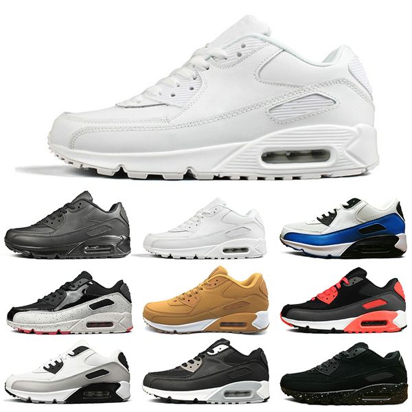 высокое качество 90 кроссовки мужские кроссовки классические 90s тройной черный белый поверхность дышащий мужчины женщины спорт на открытом, White;red
высокое качество 90 кроссовки мужские кроссовки классические 90s тройной черный белый поверхность дышащий мужчины женщины спорт на открытом, White;red