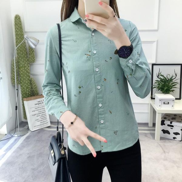 new women cotton blouse long sleeve flower printed white shirts casual slim pastoral floral blusas femininas camisas roupas1
new women cotton blouse long sleeve flower printed white shirts casual slim pastoral floral blusas femininas camisas roupas1
