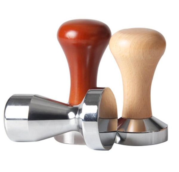 51/53/58mm calibrated pressure tamper coffee powder hammer with 304 stainless steel base coffee accessories
51/53/58mm calibrated pressure tamper coffee powder hammer with 304 stainless steel base coffee accessories
