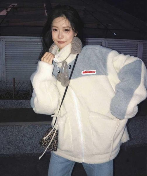 women's jackets nicemix ins super fire joint contrast color drawstring pocket fang yang gao wool coat spring and autumn 201, Black;brown
women's jackets nicemix ins super fire joint contrast color drawstring pocket fang yang gao wool coat spring and autumn 201, Black;brown
