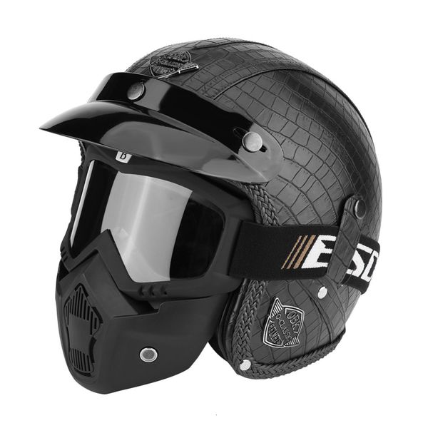 factorylj86pu leather helmets 3/4 chopper bike open face vintage motorcycle helmet with goggle mask new
factorylj86pu leather helmets 3/4 chopper bike open face vintage motorcycle helmet with goggle mask new