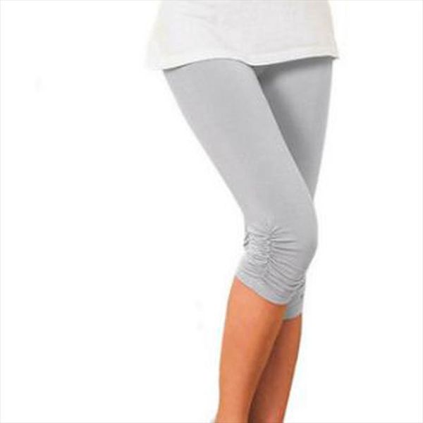 casual solid color leggings summer high waist leggings women sports fitness wide waistband cycling short, Black
casual solid color leggings summer high waist leggings women sports fitness wide waistband cycling short, Black