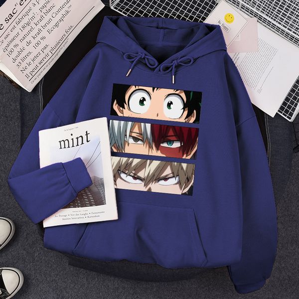 my hero academia characters hoodies men autumn winter hooded sweatshirts loose sportswear new fleece pullovers clothing man y0119, Black 
my hero academia characters hoodies men autumn winter hooded sweatshirts loose sportswear new fleece pullovers clothing man y0119, Black