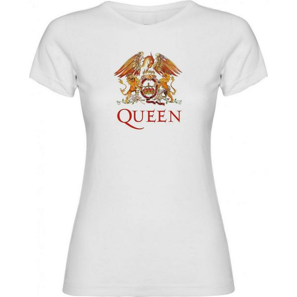 camiseta blanca queen para mujer s m l xl 100% algod n mangas cortas new funny hoodie designers t shirts sweatshirt