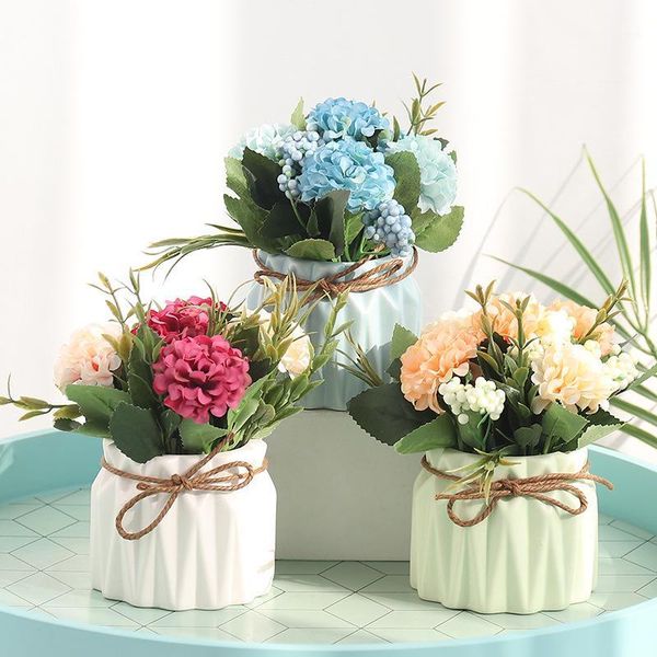 decorative flowers & wreaths nordic artificial flower small potted ornaments fake plant hydrangea bonsai indoor deskdecorations1
decorative flowers & wreaths nordic artificial flower small potted ornaments fake plant hydrangea bonsai indoor deskdecorations1