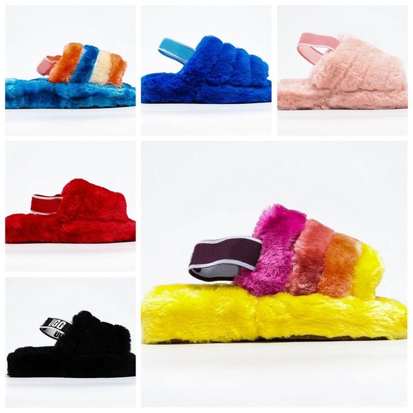 2021 new designer women fur fluffy slides slippers winter comfortable for lady fuzzy furry slippers pink purple house flops 36-40, Black
2021 new designer women fur fluffy slides slippers winter comfortable for lady fuzzy furry slippers pink purple house flops 36-40, Black
