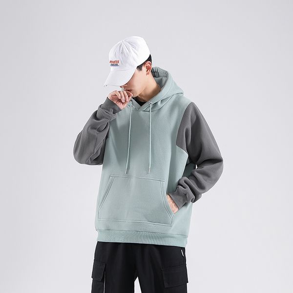 spring fashion patchwork men's hip hop long sleeve pullover hoodies sweatshirt clothes kg-531, Black
spring fashion patchwork men's hip hop long sleeve pullover hoodies sweatshirt clothes kg-531, Black