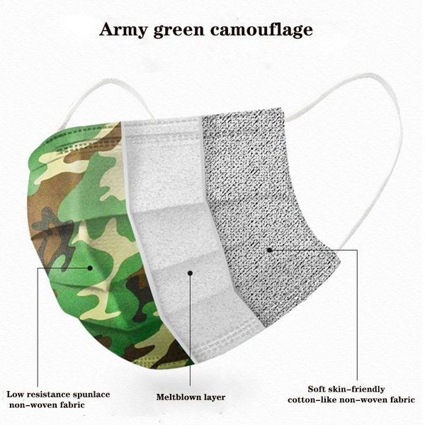factory mask camouflage camo printed mascarilla face dustproof breathable disposable three-layer military shiled c
factory mask camouflage camo printed mascarilla face dustproof breathable disposable three-layer military shiled c