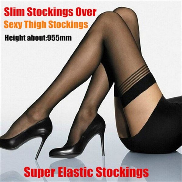 2pairs translucent ultrathin womens 73-95cm super elastic sheer thigh silk stockings over,silicone band stay up, Red;black
2pairs translucent ultrathin womens 73-95cm super elastic sheer thigh silk stockings over,silicone band stay up, Red;black