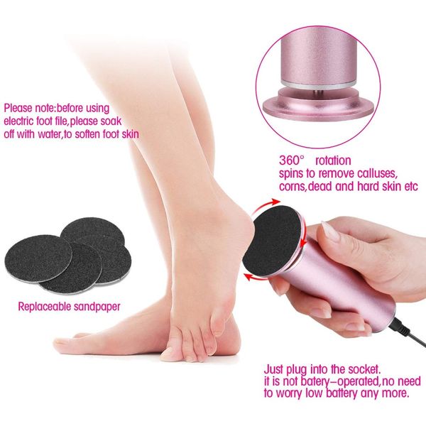 electric pedicure foot grinder dead skin callus remover for foot pedicure tools feet care for hard cracked foot files clean tool
electric pedicure foot grinder dead skin callus remover for foot pedicure tools feet care for hard cracked foot files clean tool