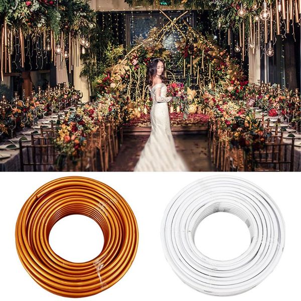 2m diy rust resistant modeling tube pvc aluminum flexible durable wedding arch shelf solid party supplies prop stage background
2m diy rust resistant modeling tube pvc aluminum flexible durable wedding arch shelf solid party supplies prop stage background
