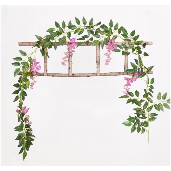 2m long artificial wisteria flowers string silk fake flowers rattan vine hanging garland leaf ivy diy wedding home decoration f wmtekf
2m long artificial wisteria flowers string silk fake flowers rattan vine hanging garland leaf ivy diy wedding home decoration f wmtekf