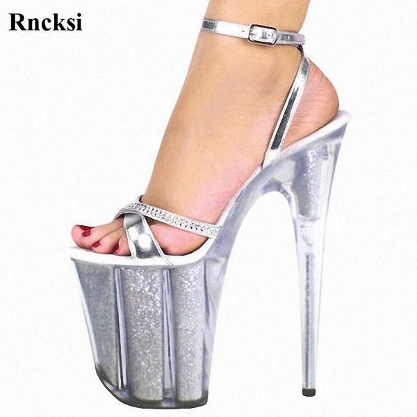 sandals rncksi women plus size 20cm super high heel platform shoes clear fashion for clubbing, Black
sandals rncksi women plus size 20cm super high heel platform shoes clear fashion for clubbing, Black