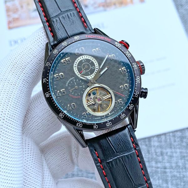 2021 new luxury mens watches large flywheel five stitches automatic mechanical watch designer brand leather strap fashion gift style, Slivery;brown
2021 new luxury mens watches large flywheel five stitches automatic mechanical watch designer brand leather strap fashion gift style, Slivery;brown