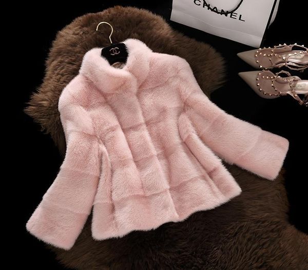 women winter coat 2021 fur coat imitate mink wool stand lead mink woman fur jacket women, Black
women winter coat 2021 fur coat imitate mink wool stand lead mink woman fur jacket women, Black
