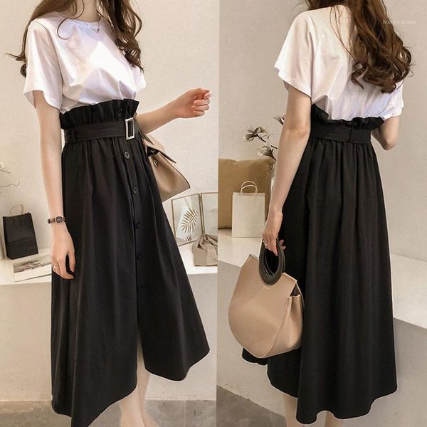 plus size women's suit fashion plaid sashes skirt + casual basic tee shirt high waist slim skirt women crop 1, White
plus size women's suit fashion plaid sashes skirt + casual basic tee shirt high waist slim skirt women crop 1, White