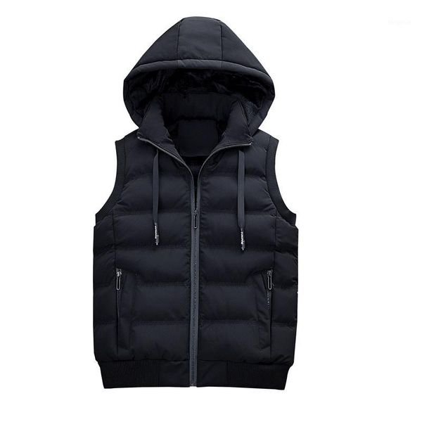 2018 new fashion autumn winter vest men hooded warm sleeveless jacket waistcoat1, Black;white
2018 new fashion autumn winter vest men hooded warm sleeveless jacket waistcoat1, Black;white