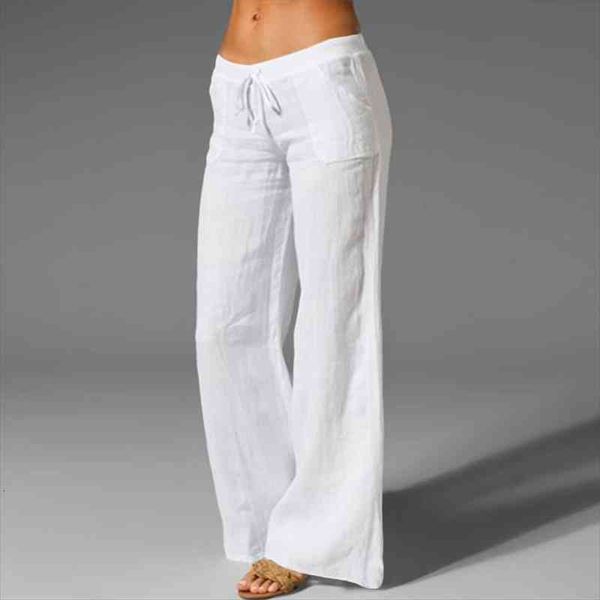 summer casual thin trousers loose wide leg solid color pants female elegant high waist pant fashion women clothes, Black;white
summer casual thin trousers loose wide leg solid color pants female elegant high waist pant fashion women clothes, Black;white