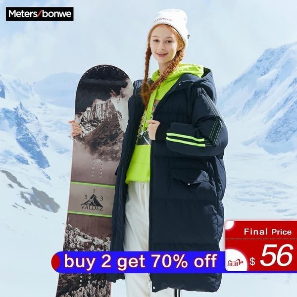metersbonwe winter woman hooded long jacket gray duck down female overcoat fashion warm down coat outdoor snow parkas 201103, Black
metersbonwe winter woman hooded long jacket gray duck down female overcoat fashion warm down coat outdoor snow parkas 201103, Black