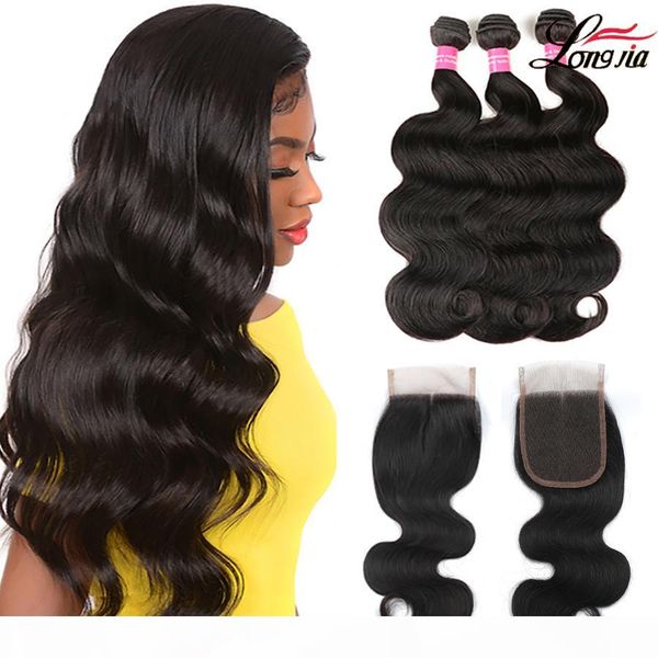 wholesale 9a brazilian body wave hair bundles with lace closure unprocessed brazilian body wave human hair with closure, Black
wholesale 9a brazilian body wave hair bundles with lace closure unprocessed brazilian body wave human hair with closure, Black