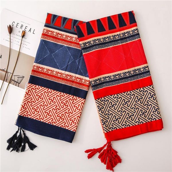 ethnic style dustproof summer beach towel women sunscreen silk scarves winter cotton and linen scarf fashion print tassel shawl1, Blue;gray
ethnic style dustproof summer beach towel women sunscreen silk scarves winter cotton and linen scarf fashion print tassel shawl1, Blue;gray