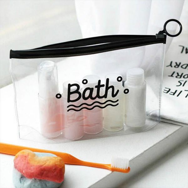 cosmetic bags fashion portable cosmetic bag storage bag pvc waterproof transparent female bath drop shipping
cosmetic bags fashion portable cosmetic bag storage bag pvc waterproof transparent female bath drop shipping