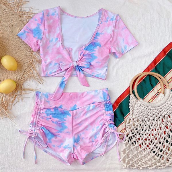 2021 women short sleeves swimsuit high waisted swimwear shrink boyshort swimwear padde brazilian bathing suit girls swimming suit, White;black
2021 women short sleeves swimsuit high waisted swimwear shrink boyshort swimwear padde brazilian bathing suit girls swimming suit, White;black