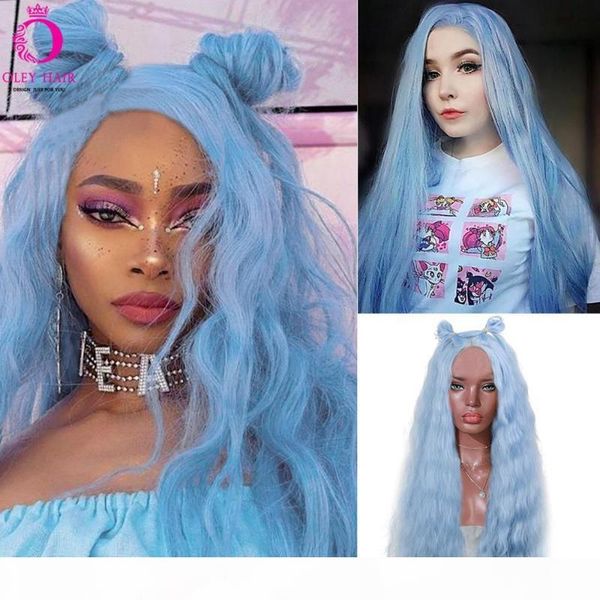 oley hair heat resistant synthetic none lace wig high density long straight blue wig glueless wavy cosplay wigs for black women
oley hair heat resistant synthetic none lace wig high density long straight blue wig glueless wavy cosplay wigs for black women