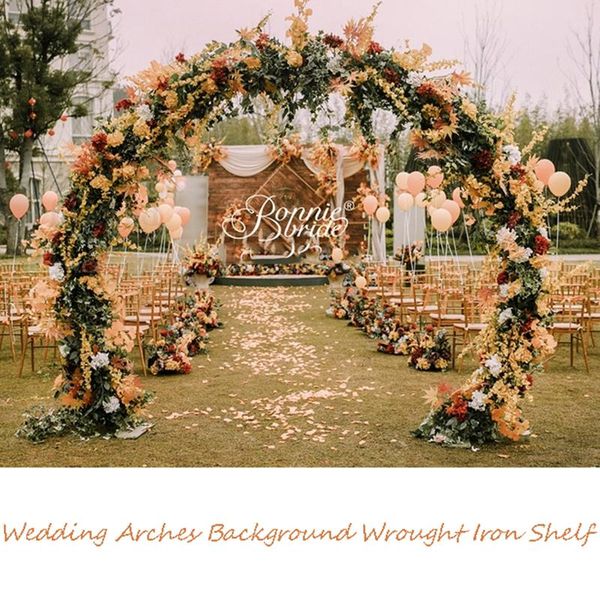 wrought white gold round ring shape metal iron arch wedding backdrop stand party decor artificial flower balloon archway
wrought white gold round ring shape metal iron arch wedding backdrop stand party decor artificial flower balloon archway