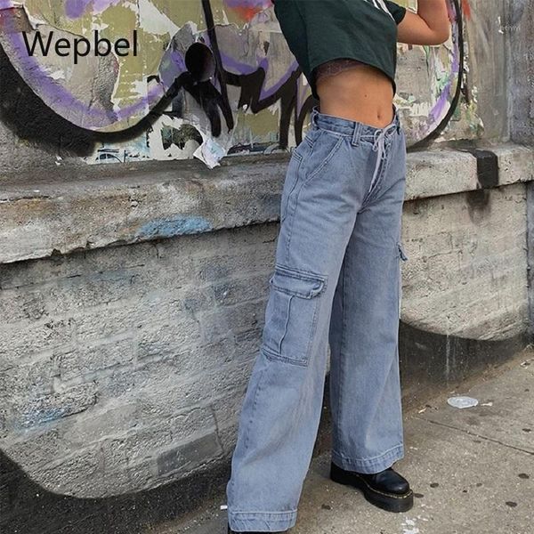 women's jeans wepbel wide leg pants casual denim plus size trousers women's bib overall high waist fashion1, Blue
women's jeans wepbel wide leg pants casual denim plus size trousers women's bib overall high waist fashion1, Blue