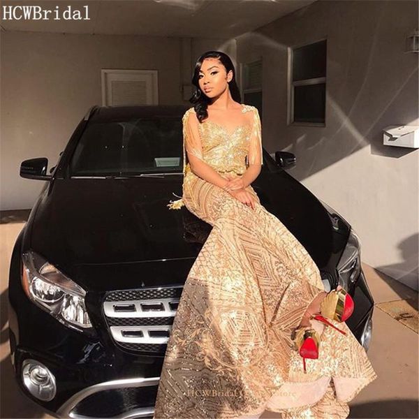 party dresses sparkly gold mermaid sequin african evening dress with tassel backless long special occasion black girl graduation gowns, White;black
party dresses sparkly gold mermaid sequin african evening dress with tassel backless long special occasion black girl graduation gowns, White;black