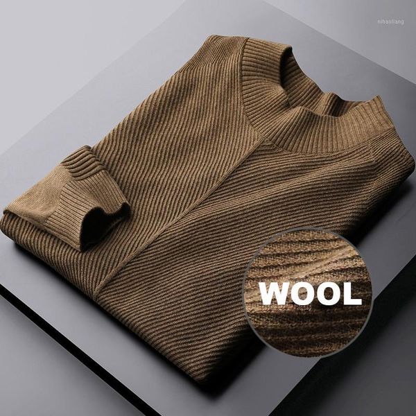 minglu wool mens sweaters mock neck autumn winter stripe male sweaters fashion solid color slim fit man sweater 3xl1, White;black
minglu wool mens sweaters mock neck autumn winter stripe male sweaters fashion solid color slim fit man sweater 3xl1, White;black