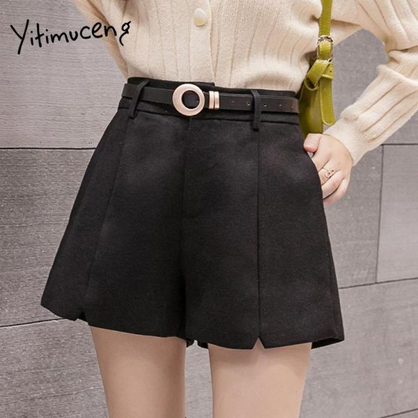 yitimuceng shorts women korean style wide leg outwear casual high waist shorts with belt casual clothes women autumn winter 20201, White;black
yitimuceng shorts women korean style wide leg outwear casual high waist shorts with belt casual clothes women autumn winter 20201, White;black
