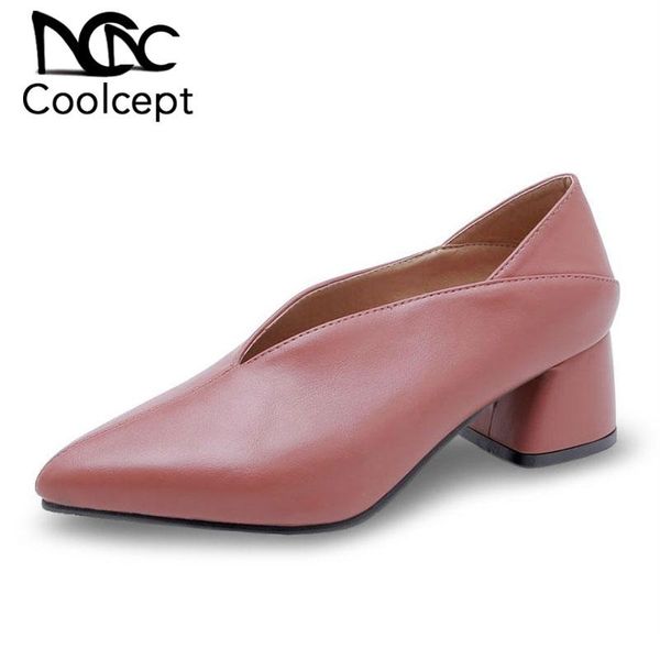 dress shoes coolcept women fashion simple pumps plus size 30-43 wedding party office ladies pointed toe woman spring autumn, Black
dress shoes coolcept women fashion simple pumps plus size 30-43 wedding party office ladies pointed toe woman spring autumn, Black