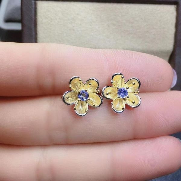 stud the engagement gift 100% natural and real tanzanite earring 925 sterling silver fine jewelry, Golden;silver
stud the engagement gift 100% natural and real tanzanite earring 925 sterling silver fine jewelry, Golden;silver