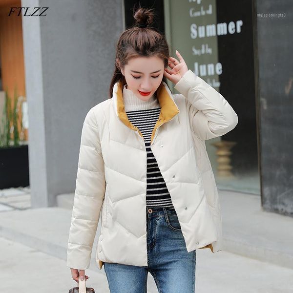 women's down & parkas ftlzz 2021 winter stand collar loose coat women white duck jacket warm thickening snow outwear irregular short pa, Black
women's down & parkas ftlzz 2021 winter stand collar loose coat women white duck jacket warm thickening snow outwear irregular short pa, Black