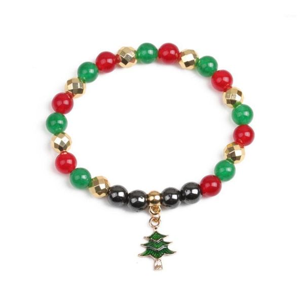 2020 christmas metal enamel pendant bracelet bangle trendy mix bead hematite elastic bracelet women kids girls new year jewelry1, Black
2020 christmas metal enamel pendant bracelet bangle trendy mix bead hematite elastic bracelet women kids girls new year jewelry1, Black