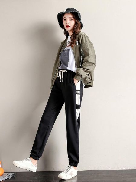 winter autumn harem trousers female add cotton slacks solid color sweatpants and joggers women streetwear drawstring cargo pants1, Black;white
winter autumn harem trousers female add cotton slacks solid color sweatpants and joggers women streetwear drawstring cargo pants1, Black;white