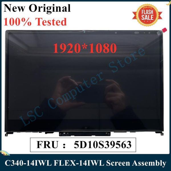 lsc new original screen assembly for lenovo ideapad c340-14iwl 14api 14iml flex-14iwl 14api fru 5d10s39563 100% tested1
lsc new original screen assembly for lenovo ideapad c340-14iwl 14api 14iml flex-14iwl 14api fru 5d10s39563 100% tested1