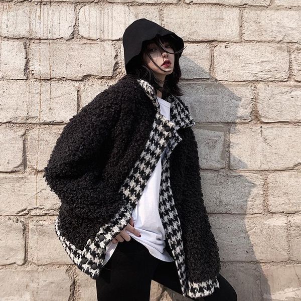 women's wool & blends woolen jacket autumn women winter coat 2021 black white plaid korean blazer houndstooth warm plus size1
women's wool & blends woolen jacket autumn women winter coat 2021 black white plaid korean blazer houndstooth warm plus size1