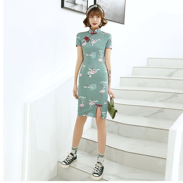 hrc6r new with with sleeves short cheongsam cheongsam new short sleeves rx6vm, Black;gray
hrc6r new with with sleeves short cheongsam cheongsam new short sleeves rx6vm, Black;gray