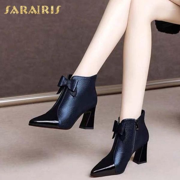boots sarairis 2021 design sweet bowtie office mature woman shoes pointed toe hoof high heels zipper trendy boot ladies shoe1, Black
boots sarairis 2021 design sweet bowtie office mature woman shoes pointed toe hoof high heels zipper trendy boot ladies shoe1, Black