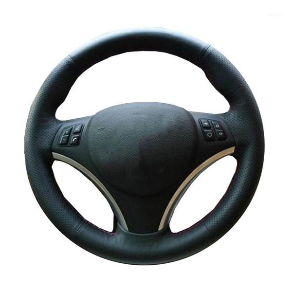 diy genuine leather car steering wheel cover for e90 320i 325i 330i 335i e87 120i 130i 120d / protect steering-wheel1
diy genuine leather car steering wheel cover for e90 320i 325i 330i 335i e87 120i 130i 120d / protect steering-wheel1