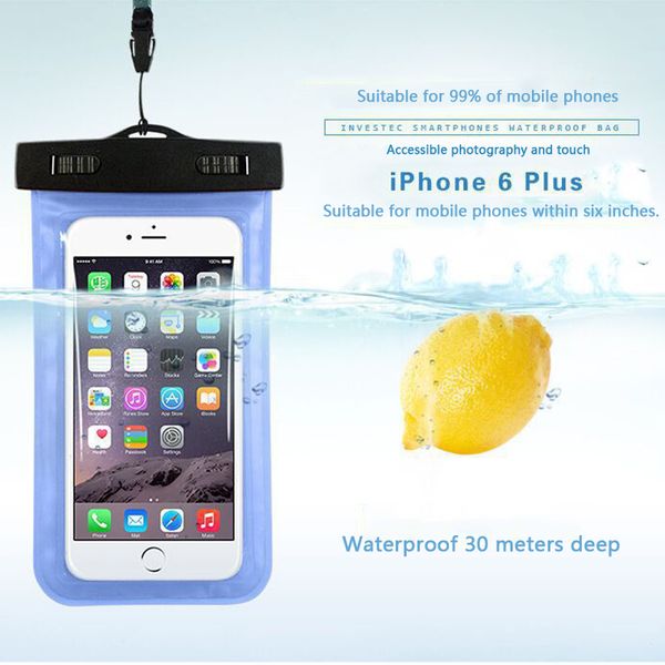 diving swimming sports for iphone 6 plus noctilucent waterproof case bag pvc protective mobile phone bags pouch case holder dh1129
diving swimming sports for iphone 6 plus noctilucent waterproof case bag pvc protective mobile phone bags pouch case holder dh1129