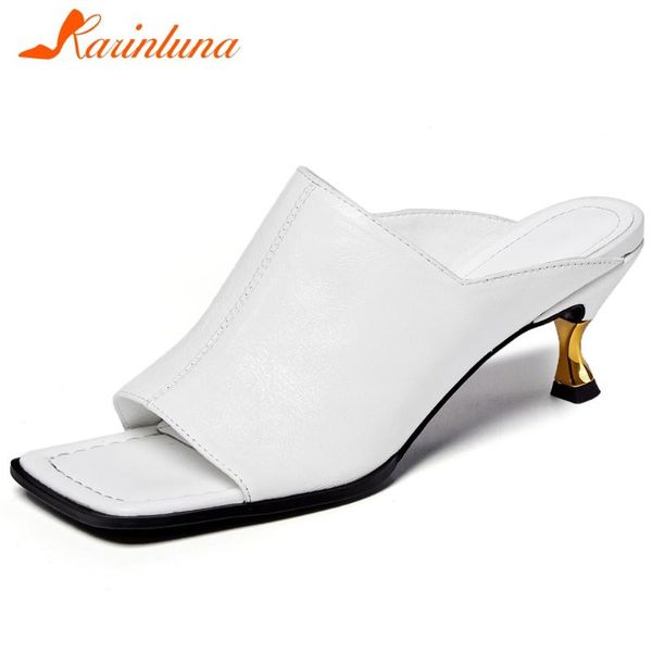 karin brand female casual pumps genuine leather slip on open toe sewing thin heel women pumps fashion women shoes, Black
karin brand female casual pumps genuine leather slip on open toe sewing thin heel women pumps fashion women shoes, Black