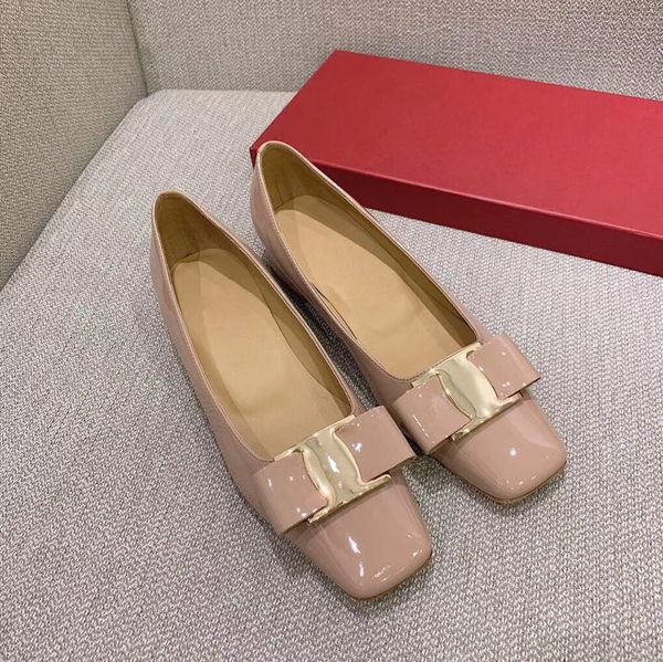 spring 2020 new style square head single shoes women bow low heel shallow metal buckle versatile leather flat shoes, Black
spring 2020 new style square head single shoes women bow low heel shallow metal buckle versatile leather flat shoes, Black