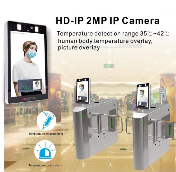 2mp body temperature detection camera facial recognition security access control ip camera with high temperature alarm 7 inch sc1
2mp body temperature detection camera facial recognition security access control ip camera with high temperature alarm 7 inch sc1