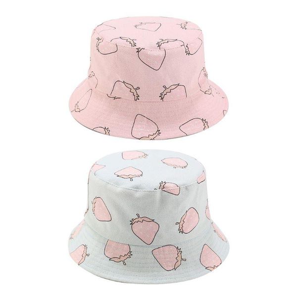 wide brim hats women summer strawberry print bucket hat reversible double sided fisherman cap 2xpd, Blue;gray
wide brim hats women summer strawberry print bucket hat reversible double sided fisherman cap 2xpd, Blue;gray